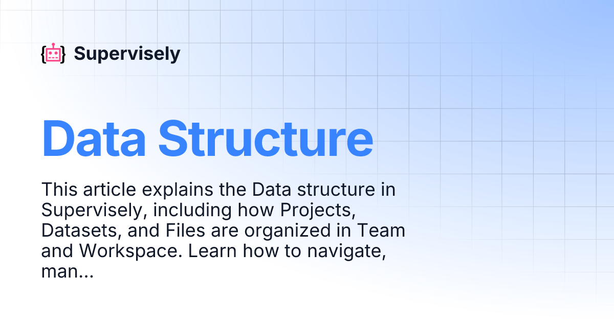 Data Structure | Supervisely